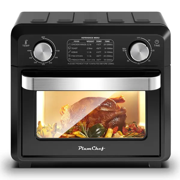 11QT Compact Air Fryer Toaster Oven, 1000W Convection