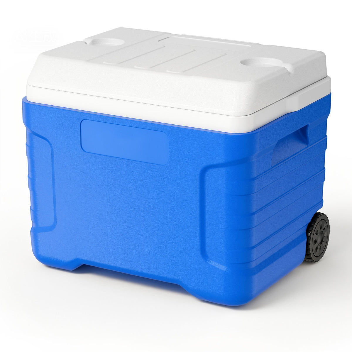 45QT Rolling Hard Cooler with Wheels