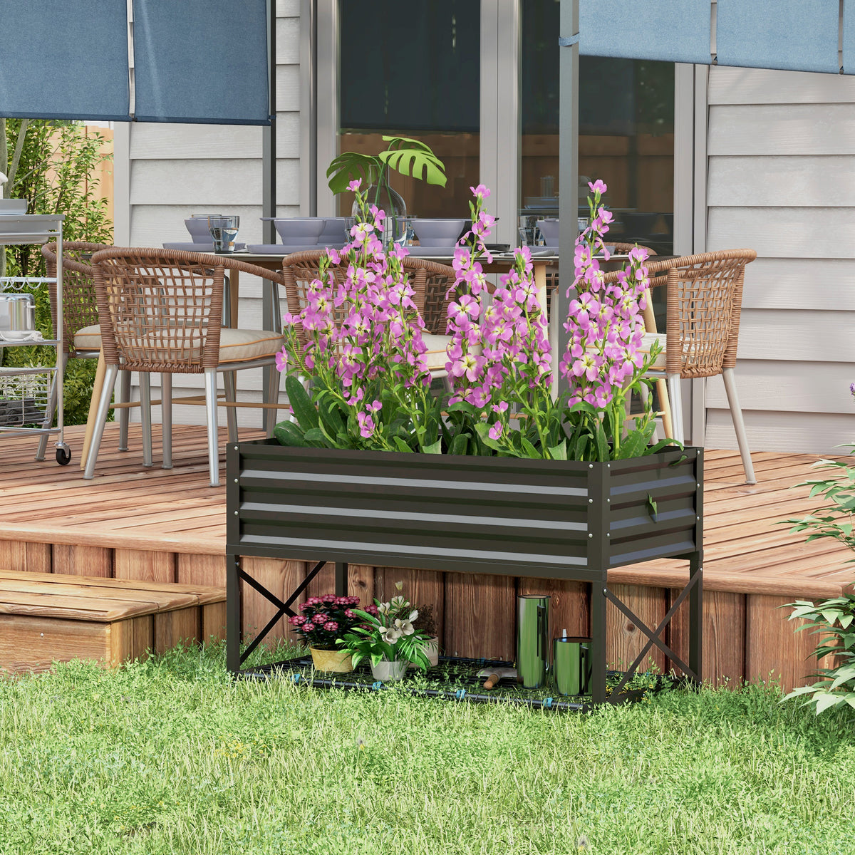 Galvanized Raised Garden Bed