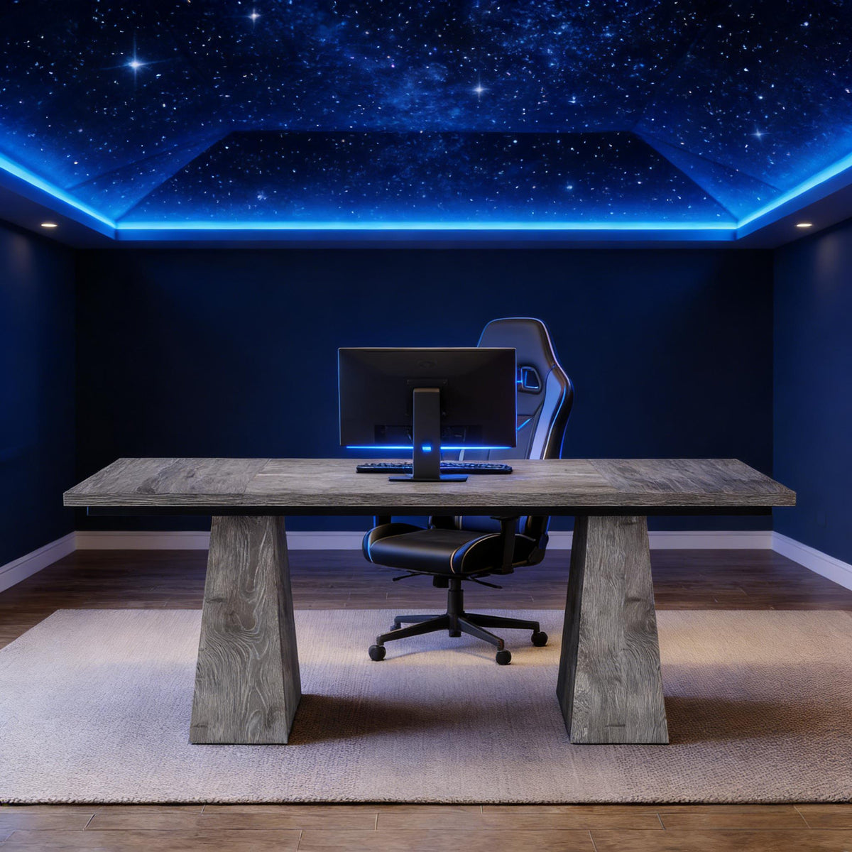 Executive Computer Desk Workstation