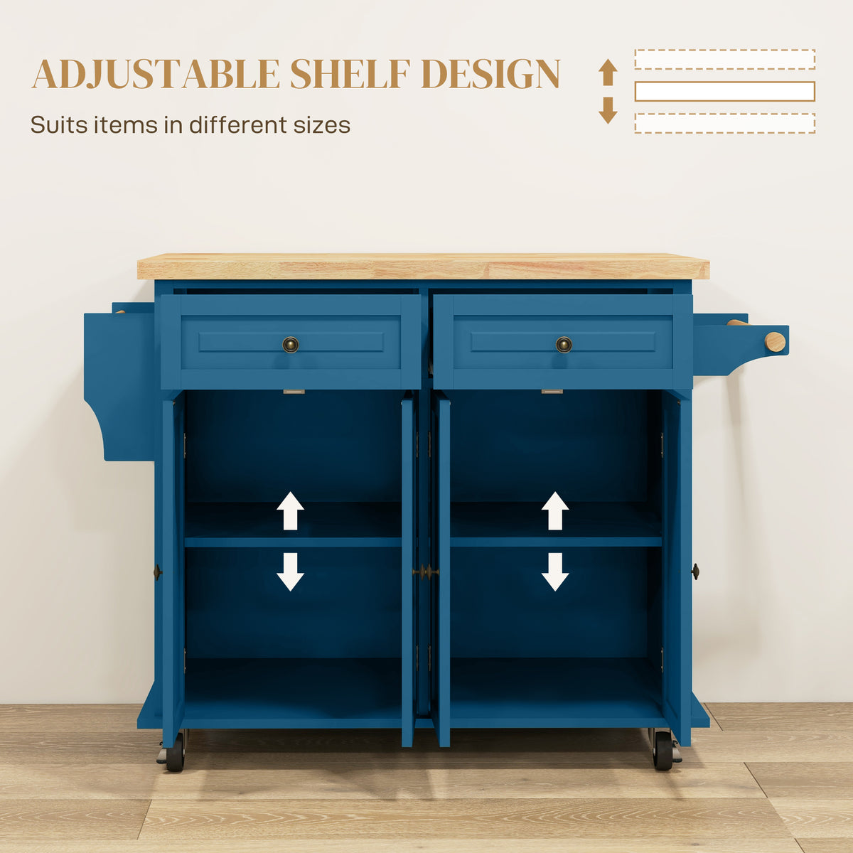 Kitchen Island On Wheels