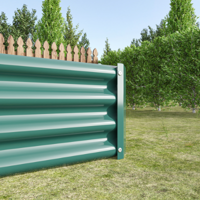 Metal Raised Garden Bed 7.6x3.7x0.98ft Black