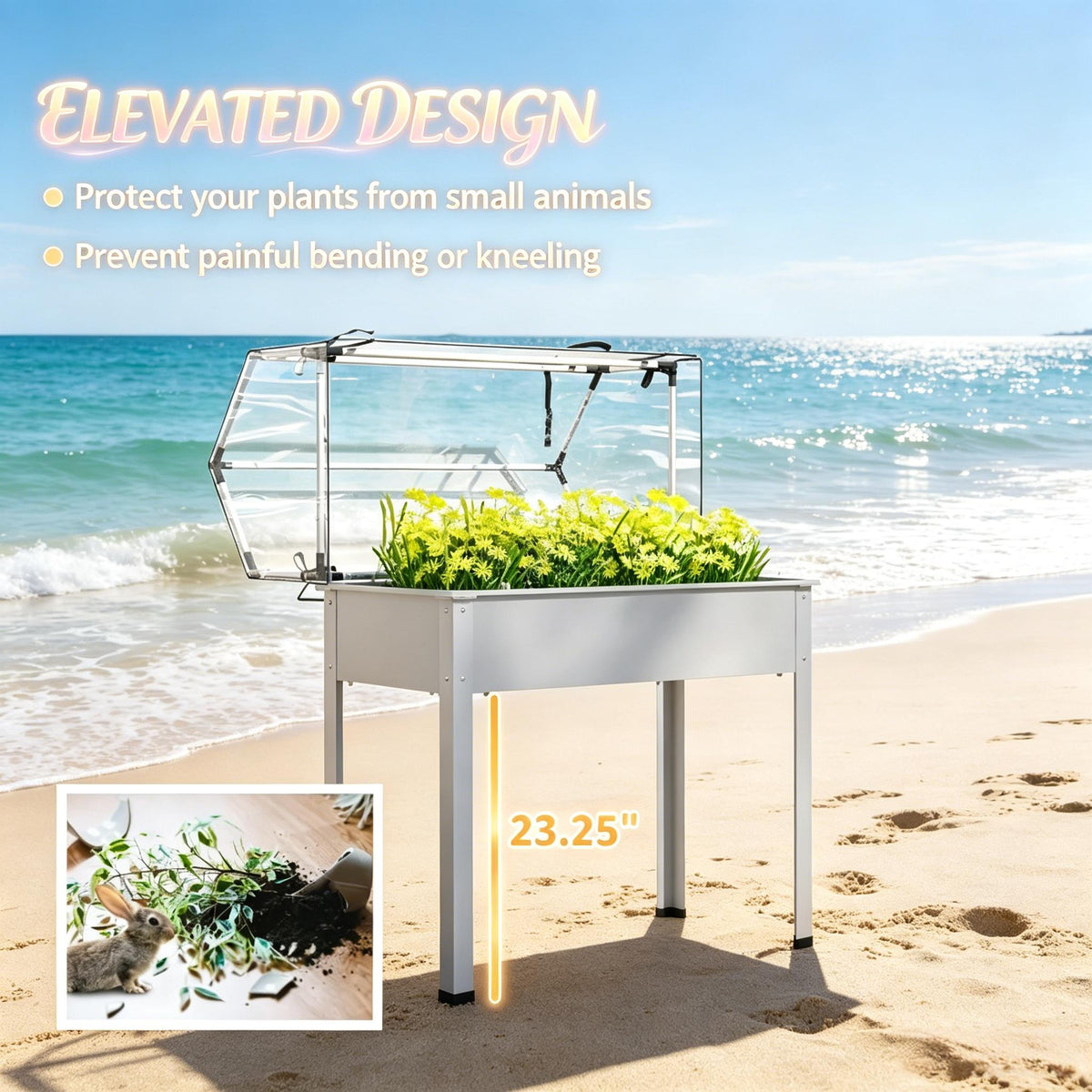 Raised Design Garden Bed