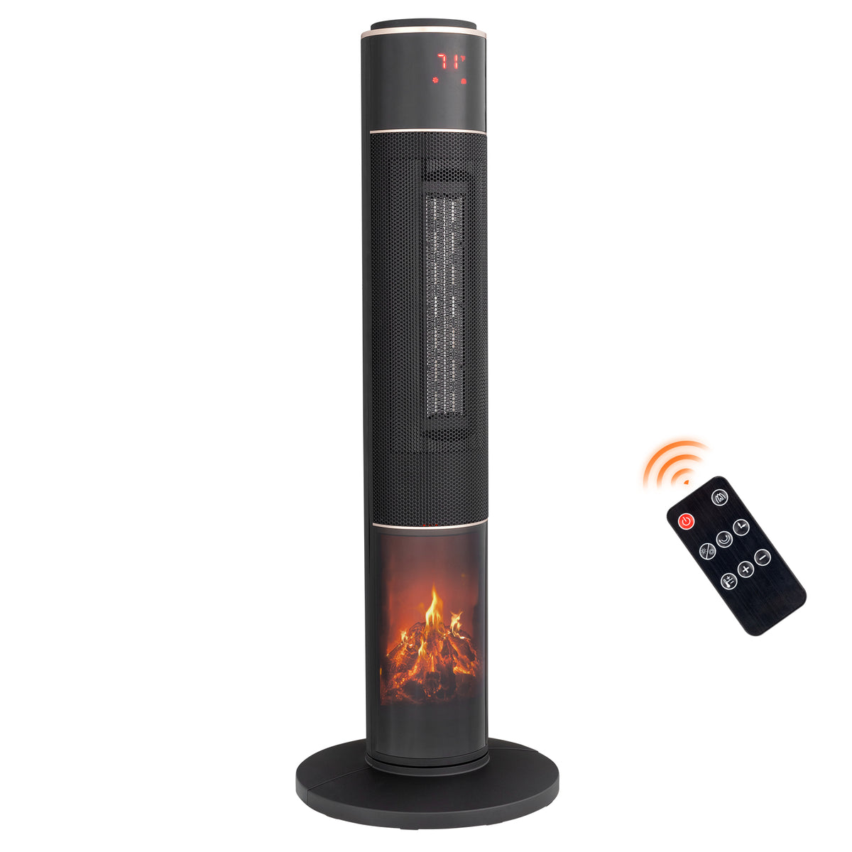 33 Inch Tower Space Heater 1500W Oscillating