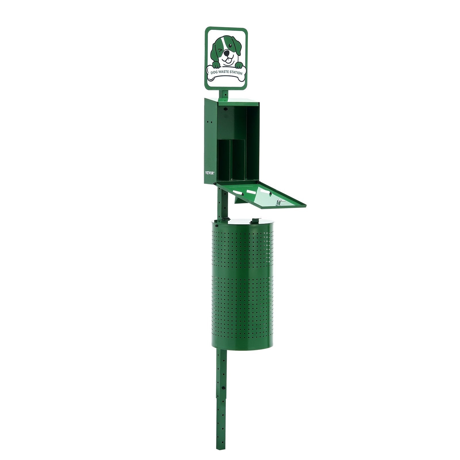 Dog Waste Station 11.5 Gallon Outdoor Poop Dispenser 600 Bags