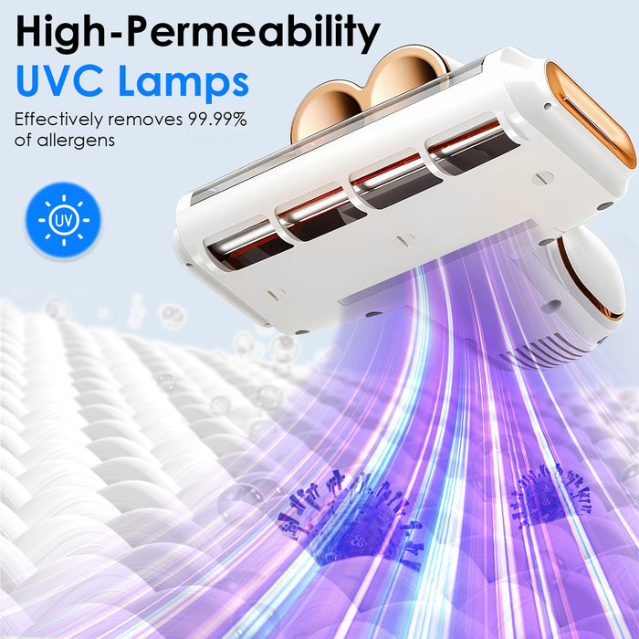 Mattress Vacuum Cleaner 16Kpa Handheld with UVC Light