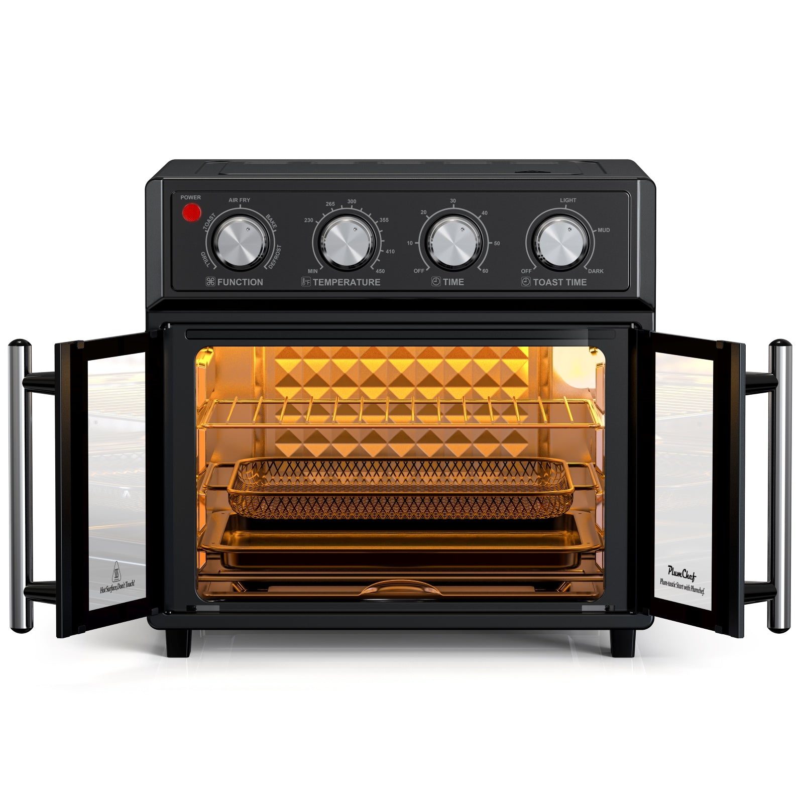 29.5 QT Air Fryer Convection Toaster Oven, French Door