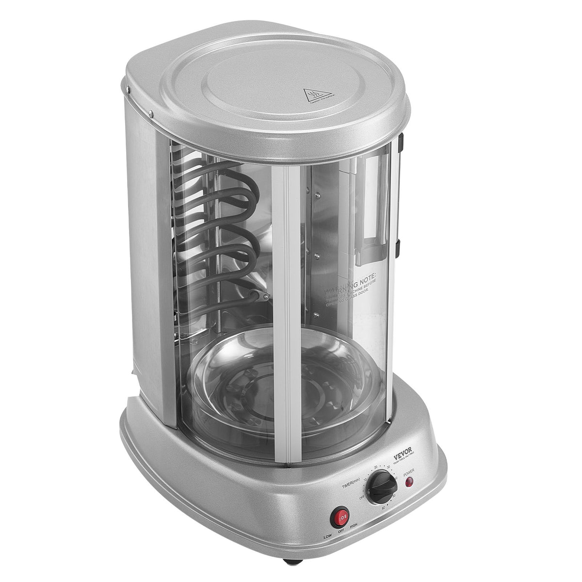 Stainless Steel Vertical Shawarma Gyro Rotisserie Grill