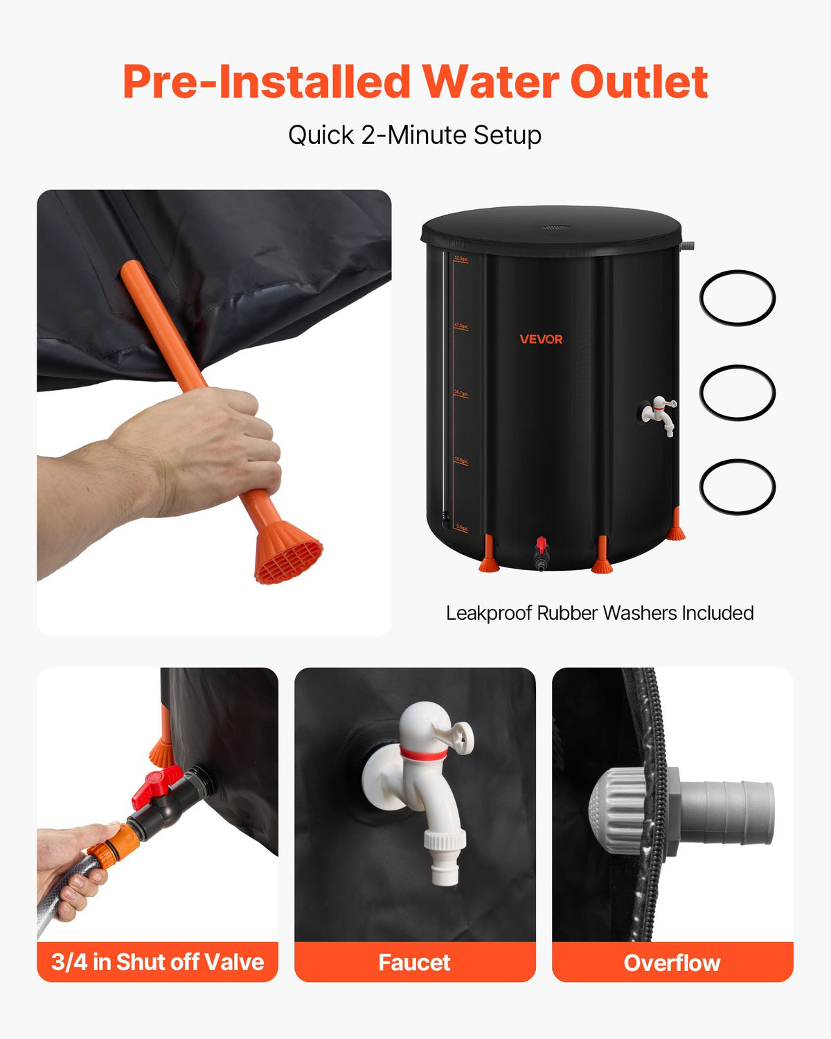 Collapsible Rain Barrel
