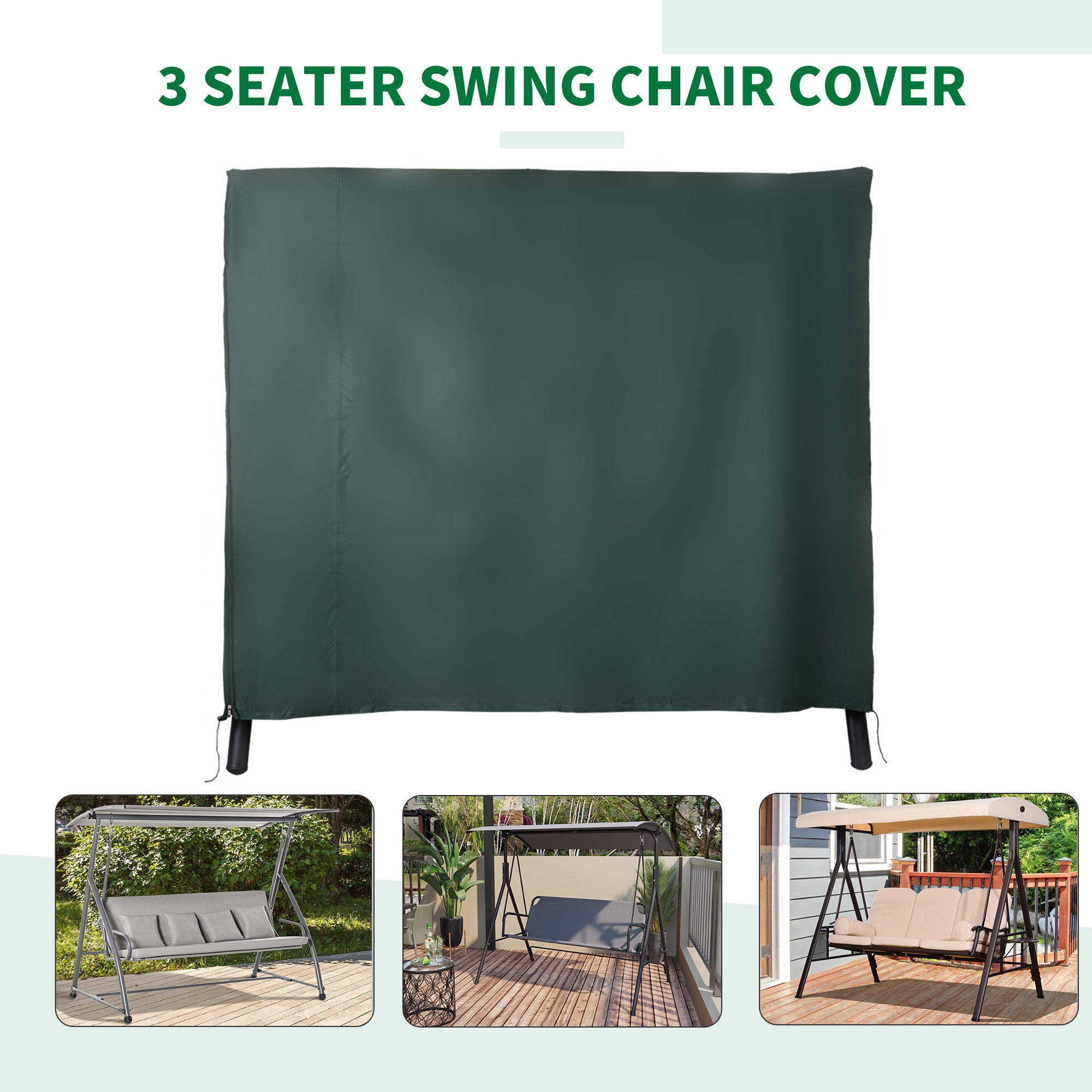 Large Outdoor Swing Chair Cover – Garden Furniture Protection