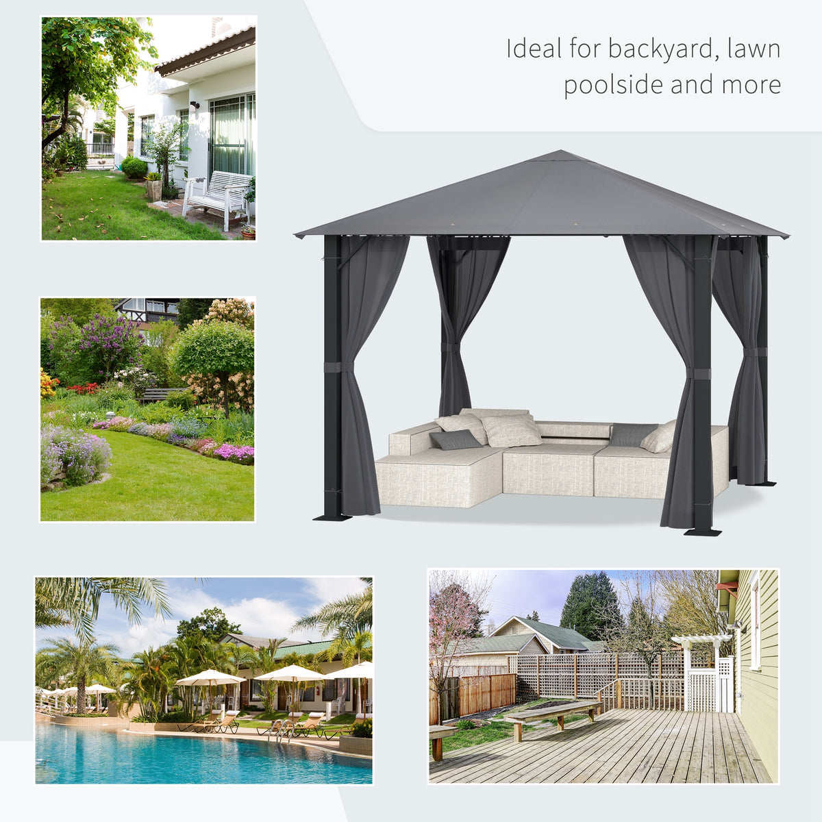 10 X 10 Patio Gazebo