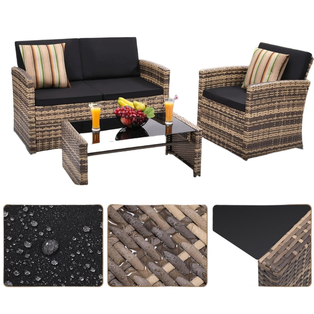 4-Piece Patio Furniture Set
