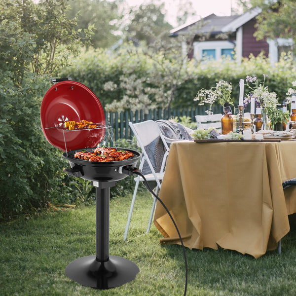 Electric BBQ Grill With Stand