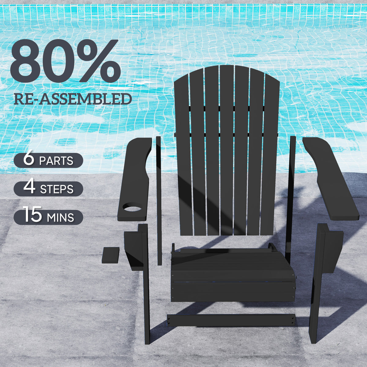 Oversized Adirondack Chair
