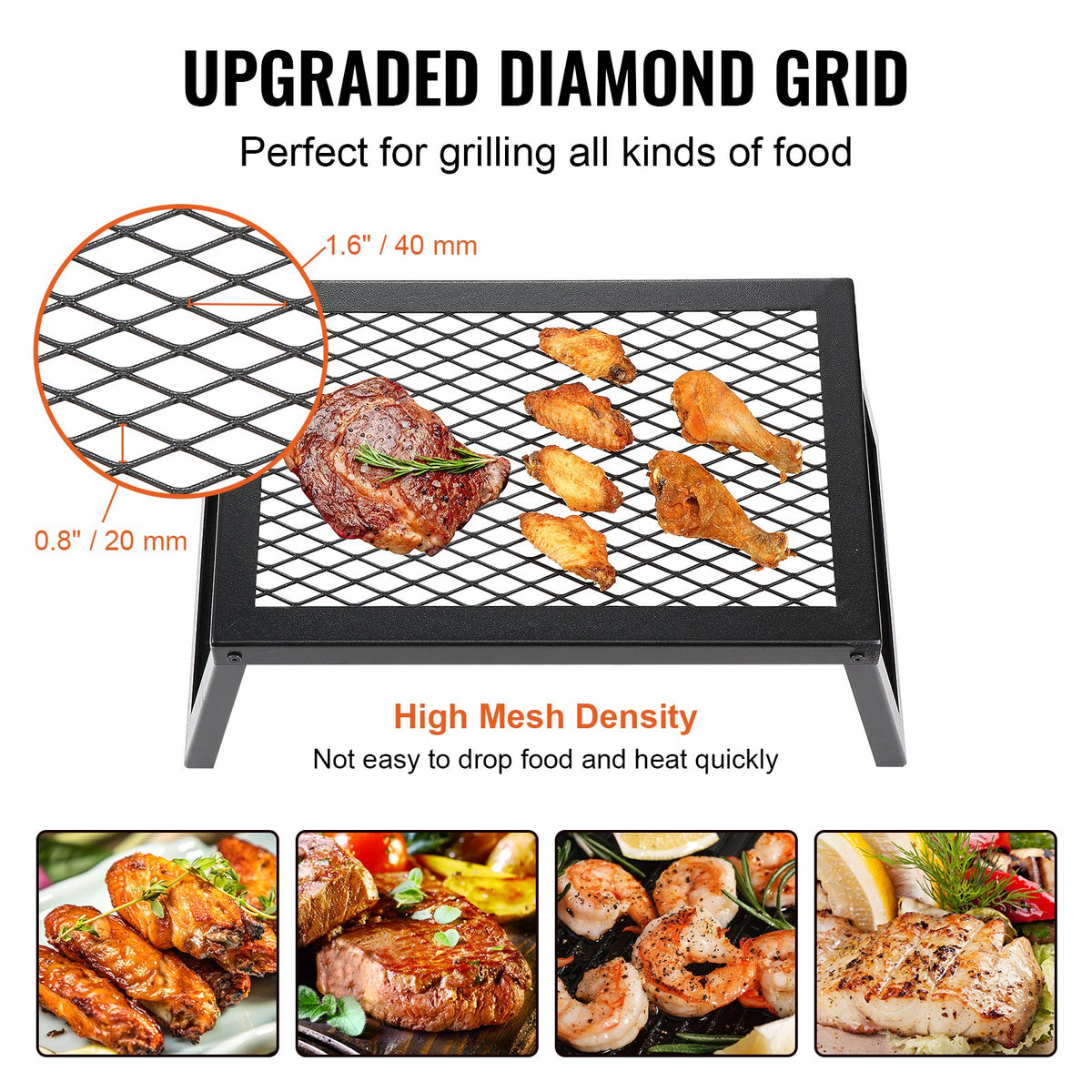Folding Campfire Grill
