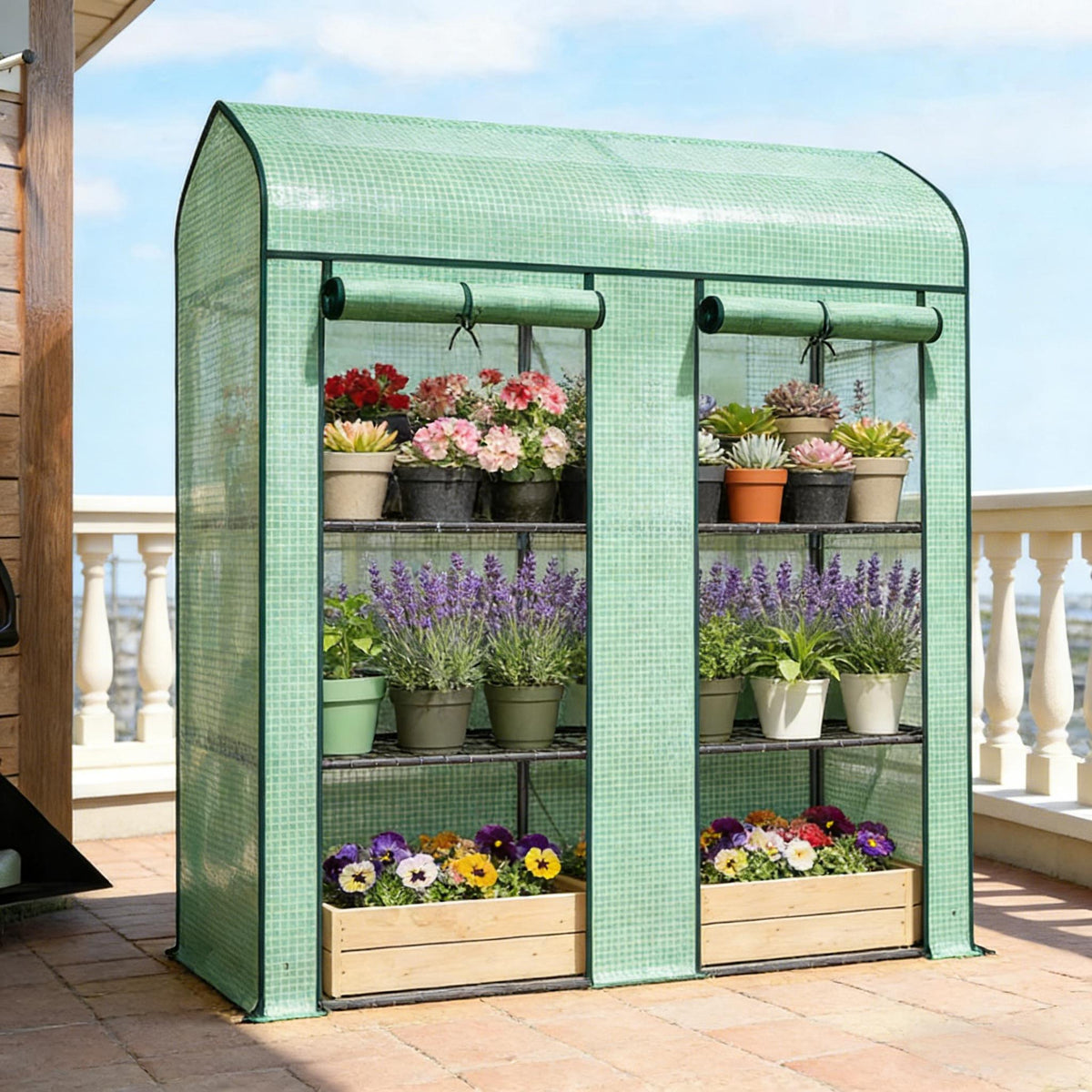 Spacious Mini Greenhouse