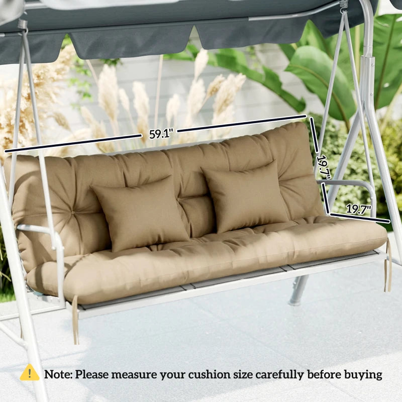 Tufted Outdoor Furniture Cushions