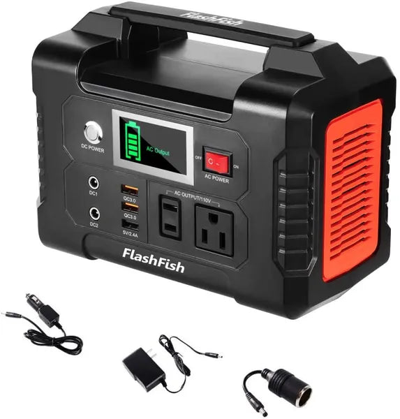 200W Portable Power Station 40800mAh Solar