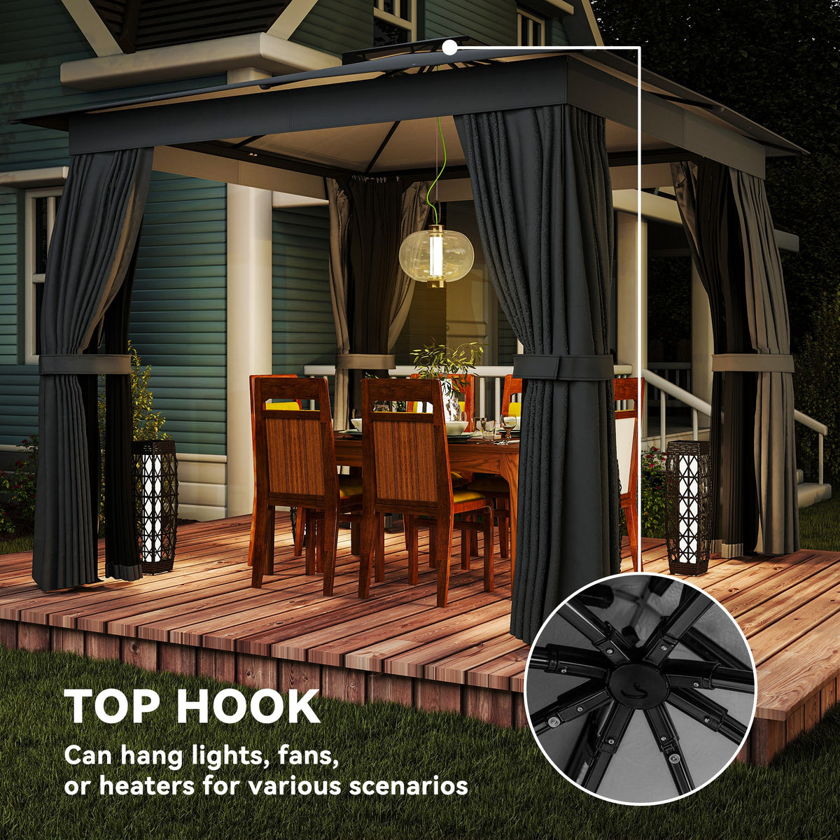 10 X 10 Outdoor Patio Gazebo