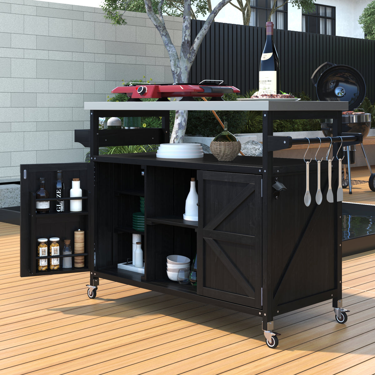 K&K Outdoor Kitchen Island