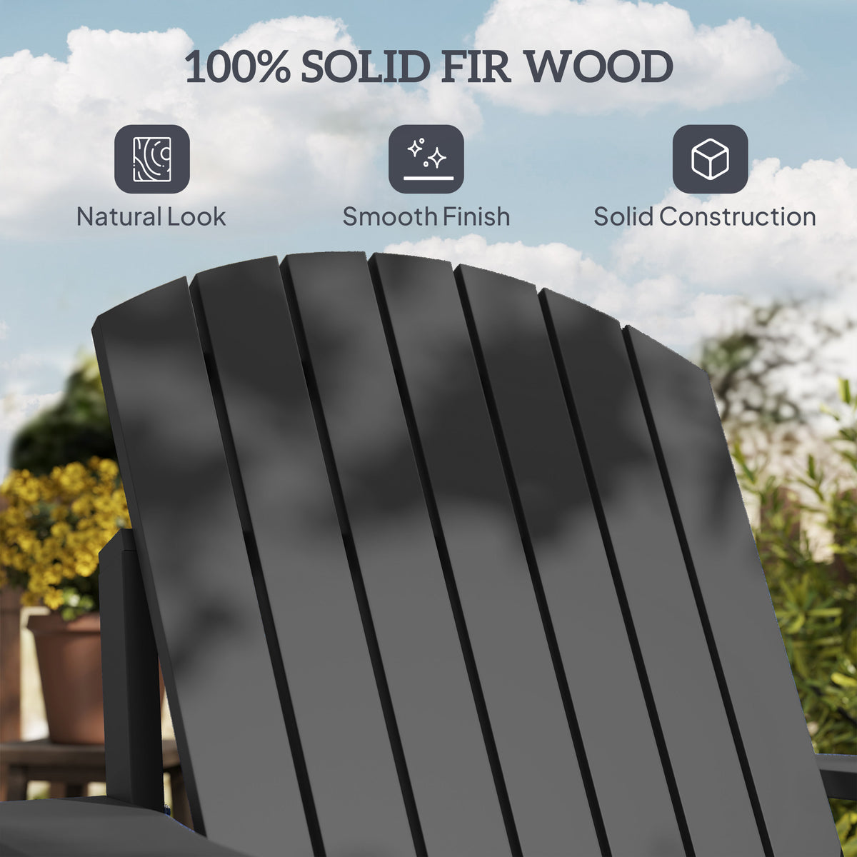 Oversized Adirondack Chair