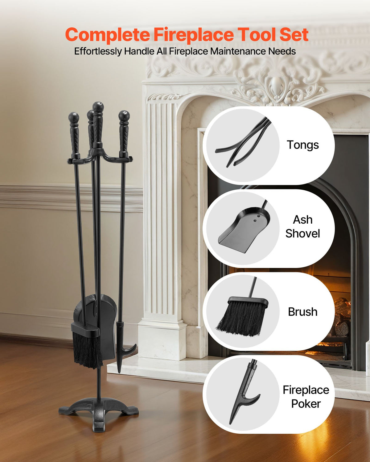 Fireplace Tool Set
