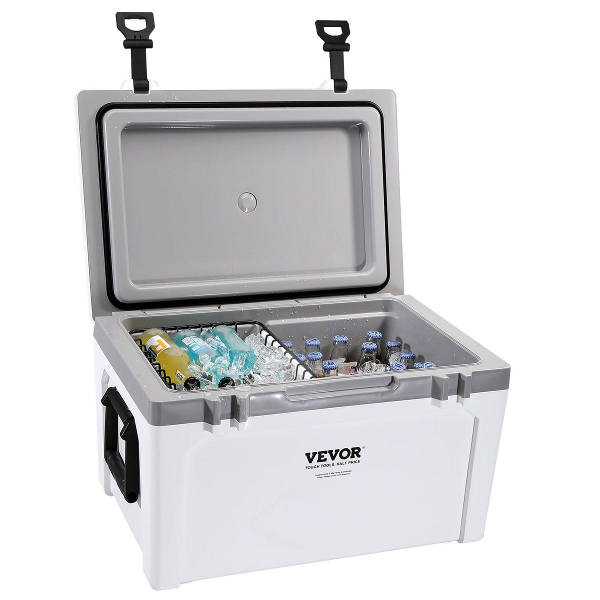 52 Qt Insulated Hard Cooler with Heavy Duty Handle