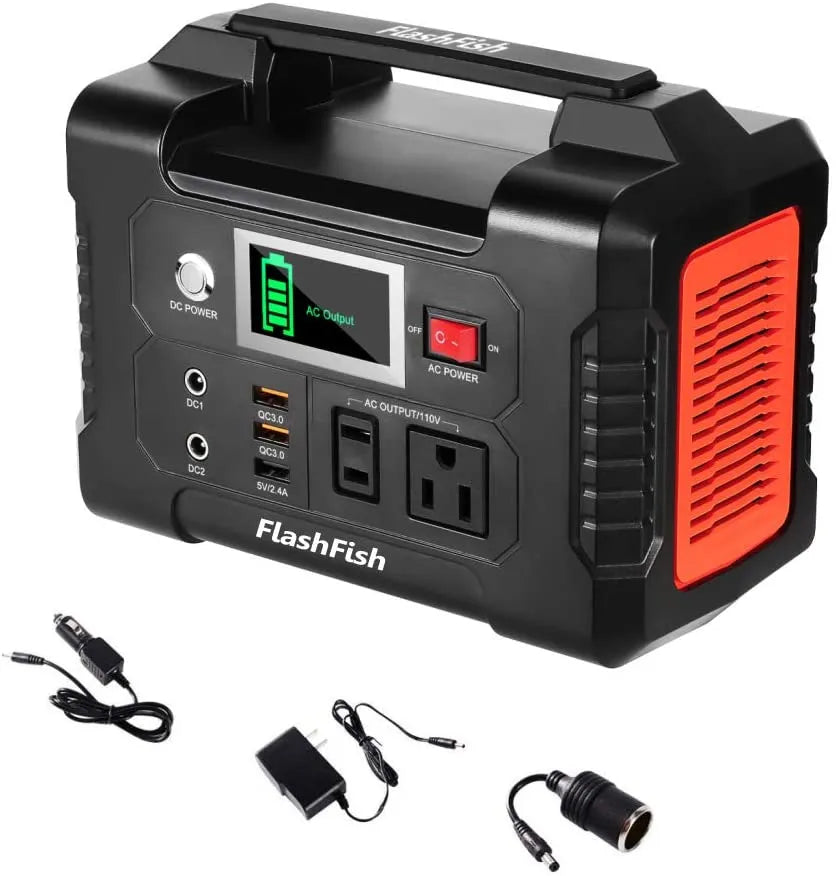 200W Portable Power Station 40800mAh Solar