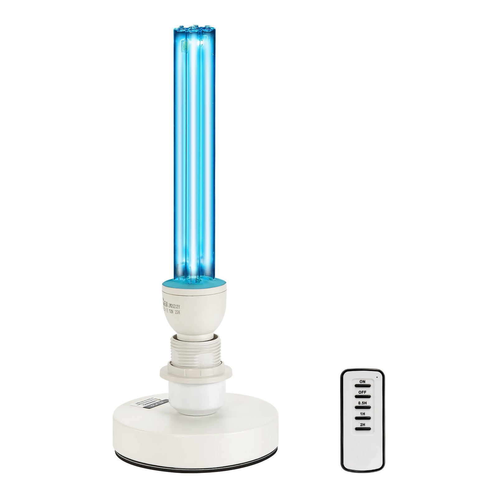 25W UV Light Sanitizer Lamp with Remote Control & Timer