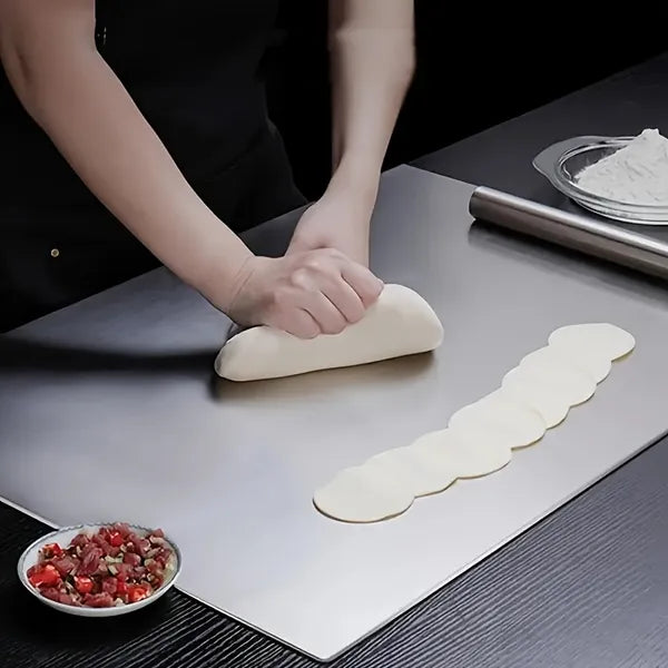 XXL 304 Stainless Steel Cutting Board Anti-Slip & Mildew-Proof No