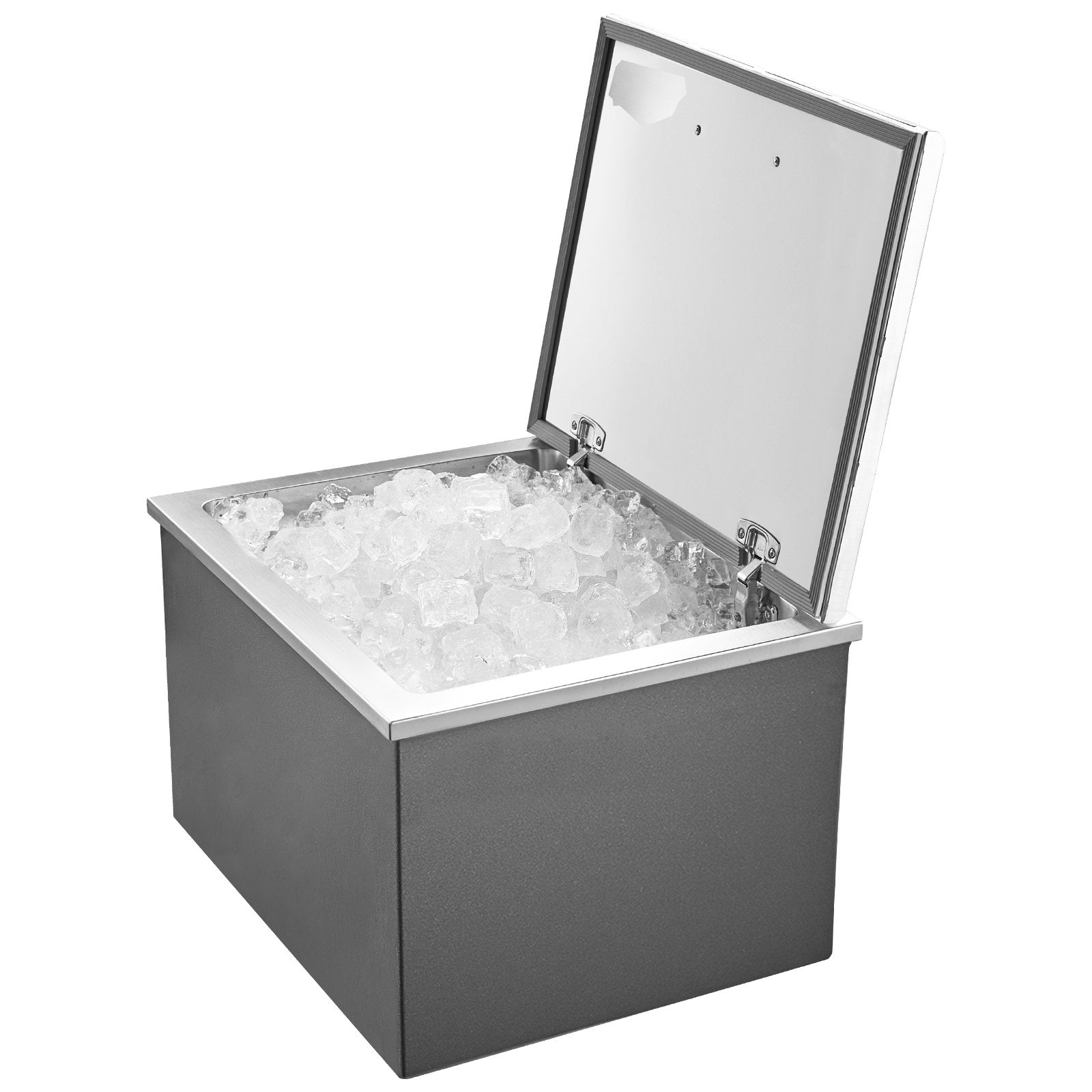 44.7 Qt Stainless Steel Drop-In Ice Chest Cooler