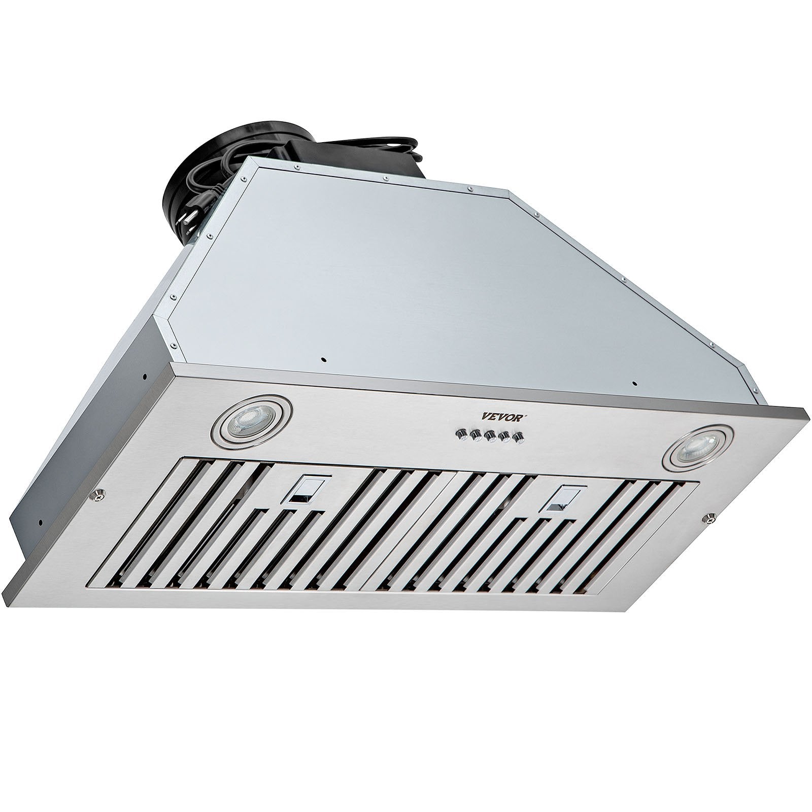30 Inch Stainless Steel Insert Range Hood, 800CFM 3-Speed
