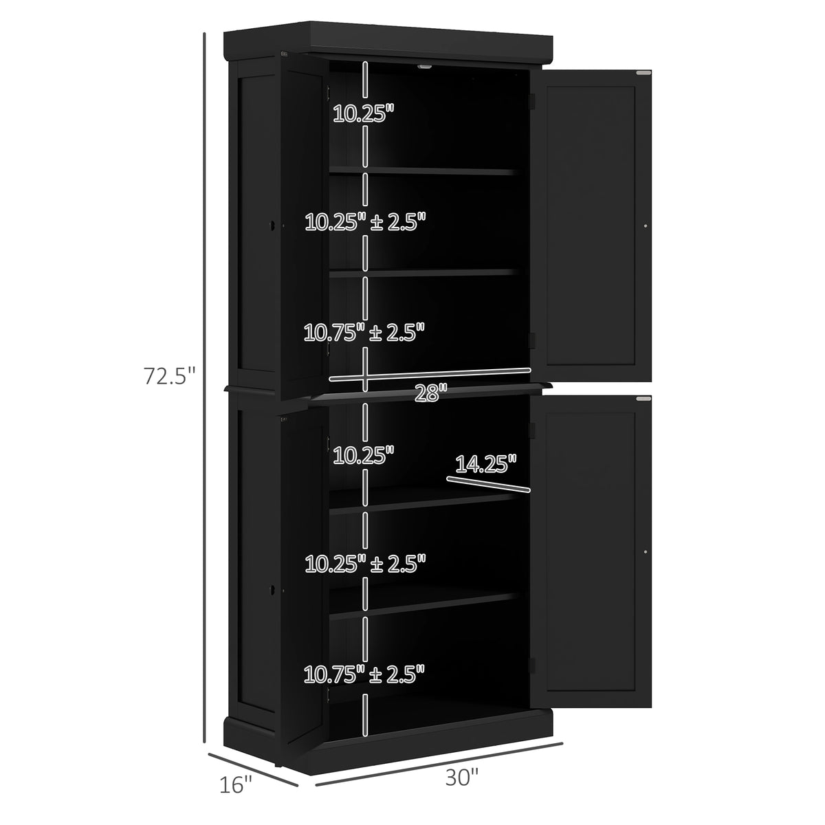 72" Kitchen Cabinet