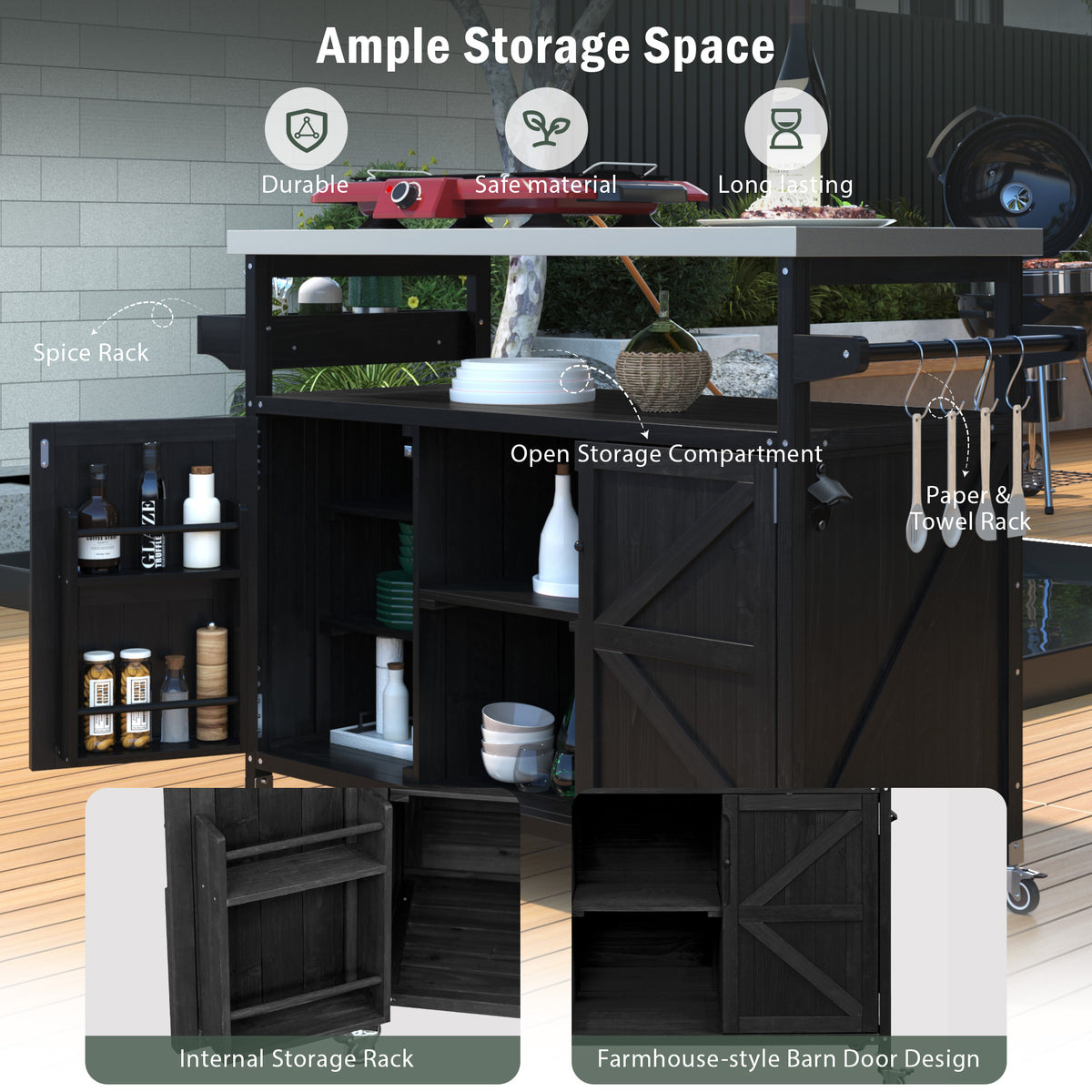 K&K Outdoor Kitchen Island