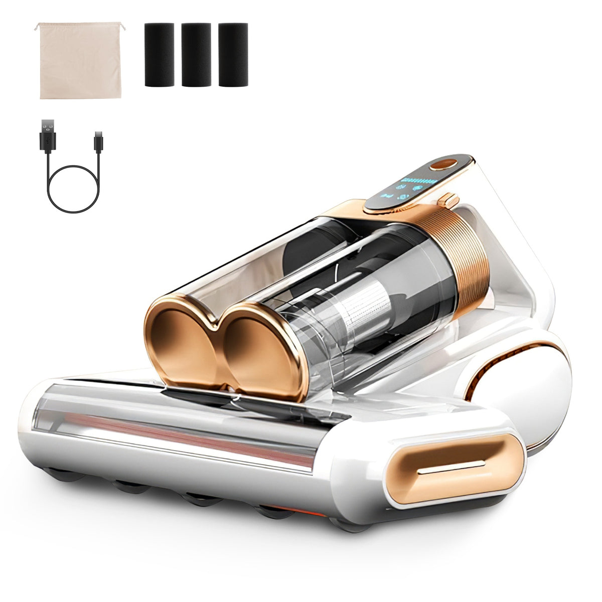 Mattress Vacuum Cleaner 16Kpa Handheld with UVC Light