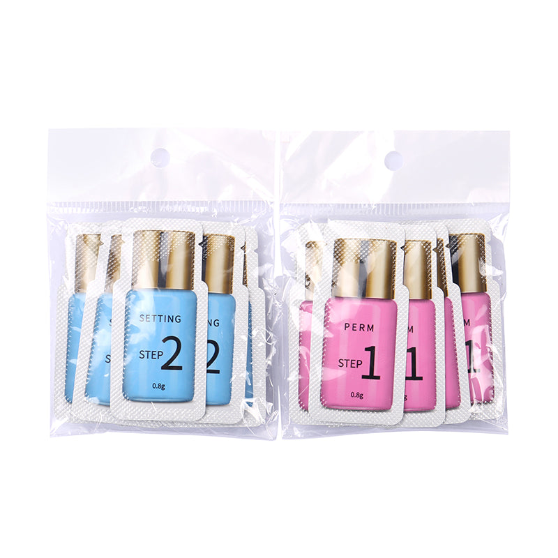 10 Pairs Sachet Lifting Lotion Lashes Lift Set Perm 8-12 Minutes