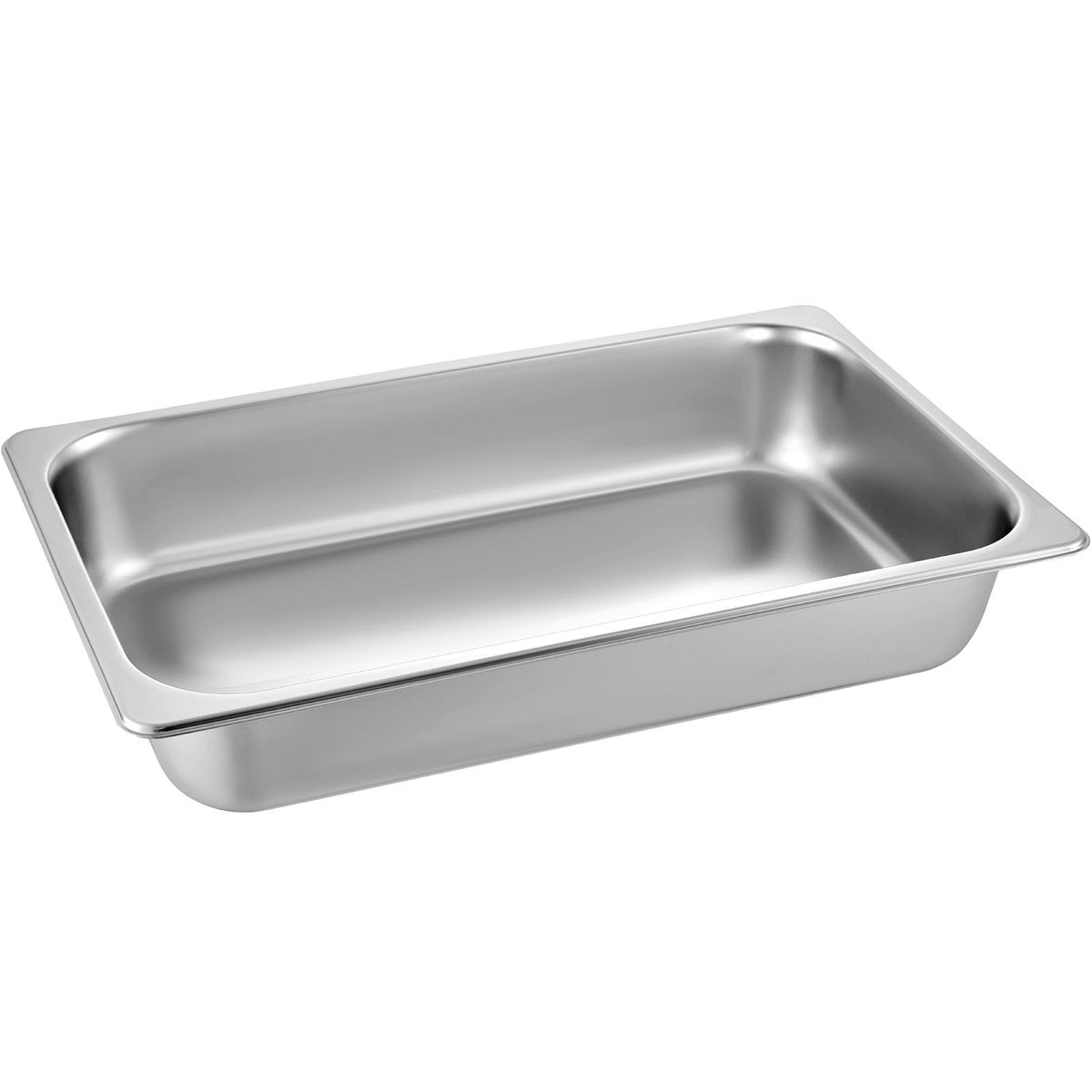 VEVOR 4 Pack Steam Table Pans 20.9 X 12.8 X 3.9 Inch Deep Steam Table