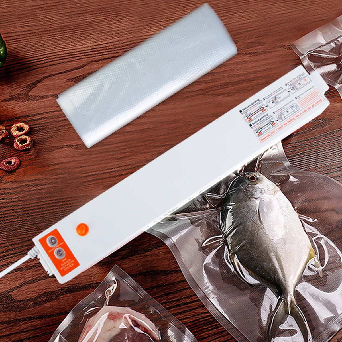 Electric Vacuum Sealer Machine Household Automatic Food Vacuum Sealer