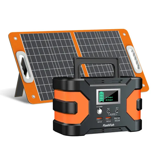 200W Power Station 166Wh with 60W Solar Panel