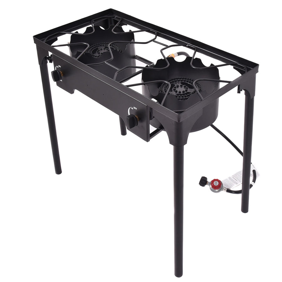Dual zone cooking, no shuffling food