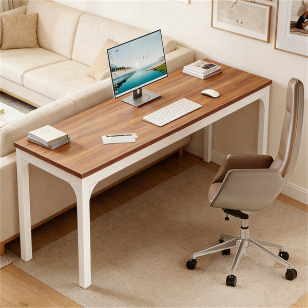 Computer Desk with Storage Shelves