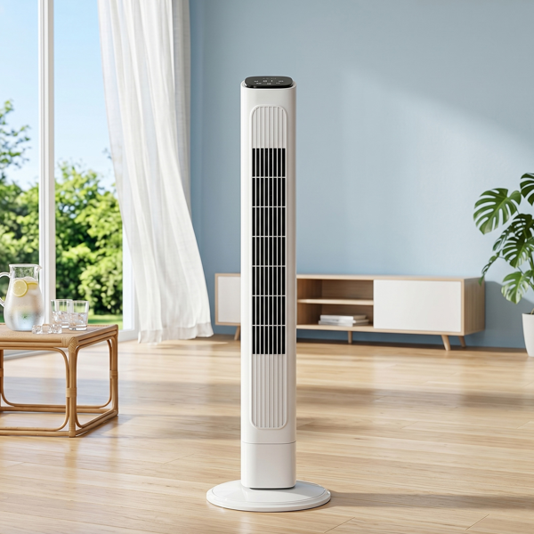 36 Inch Tower Fan with Remote Control, 3 Speeds