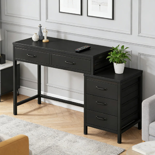 Home Office Computer Desk with Storage