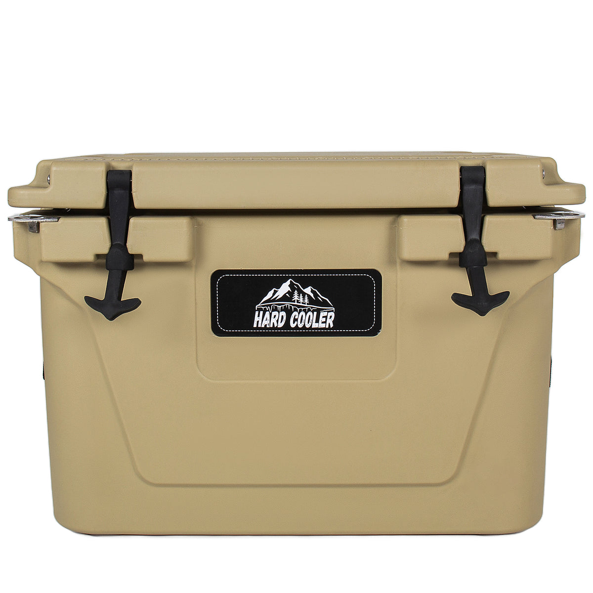 50 Quart Khaki Hard Shell Cooler with 6-Day Ice Retention