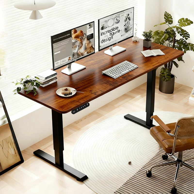 Electric Standing Desk Height Adjustable 55 Inch