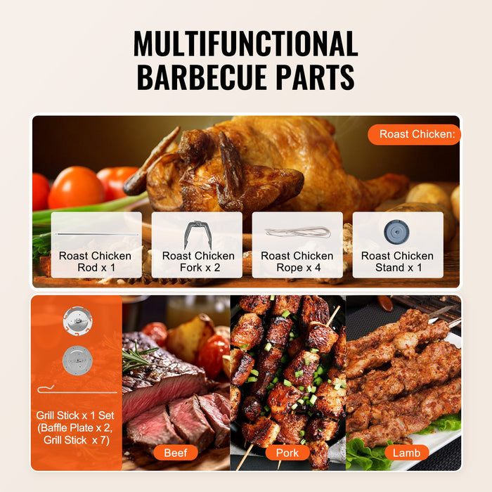 Electric Stainless Steel Shawarma Rotisserie Oven Machine