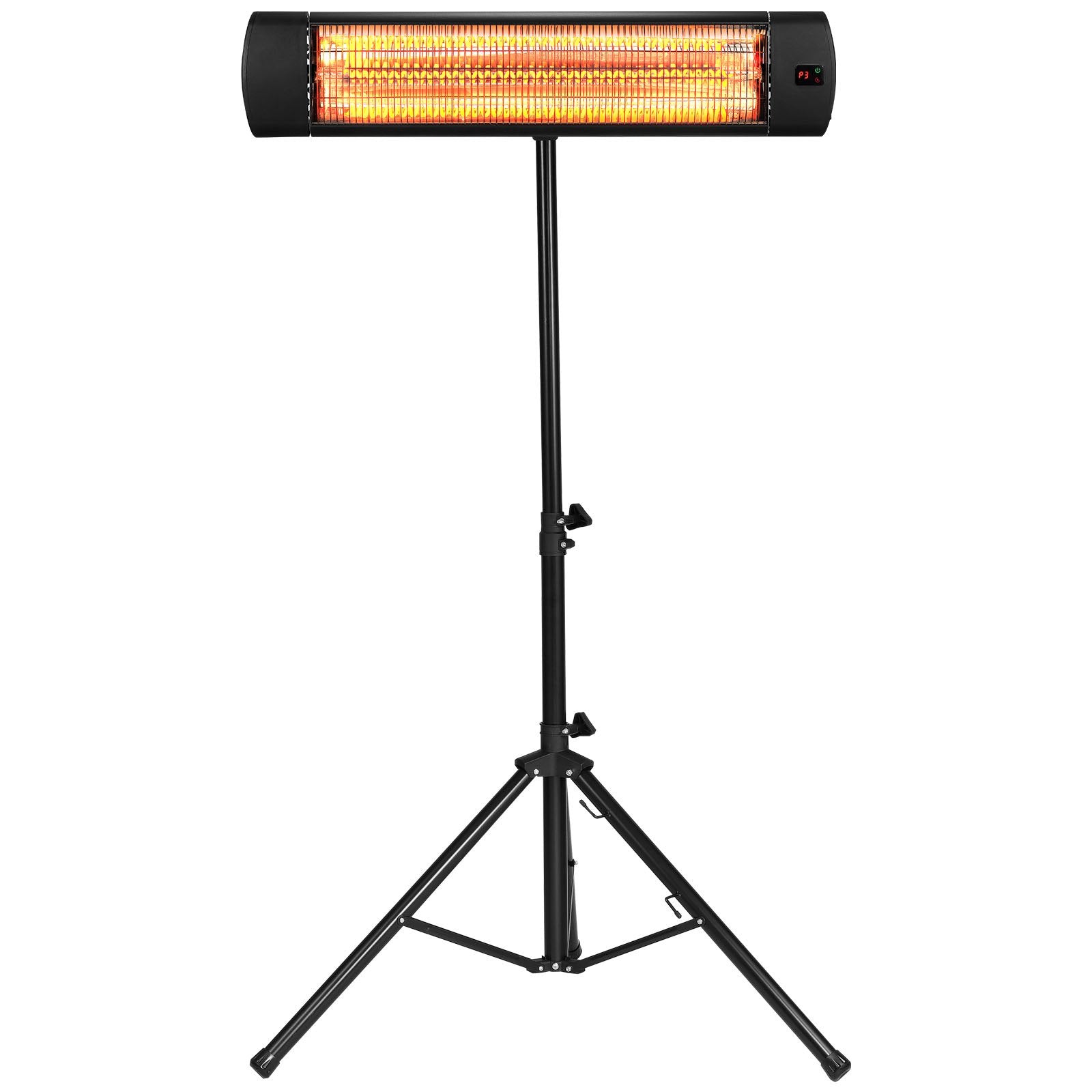 1500W Infrared Electric Space Heater with Remote & Timer