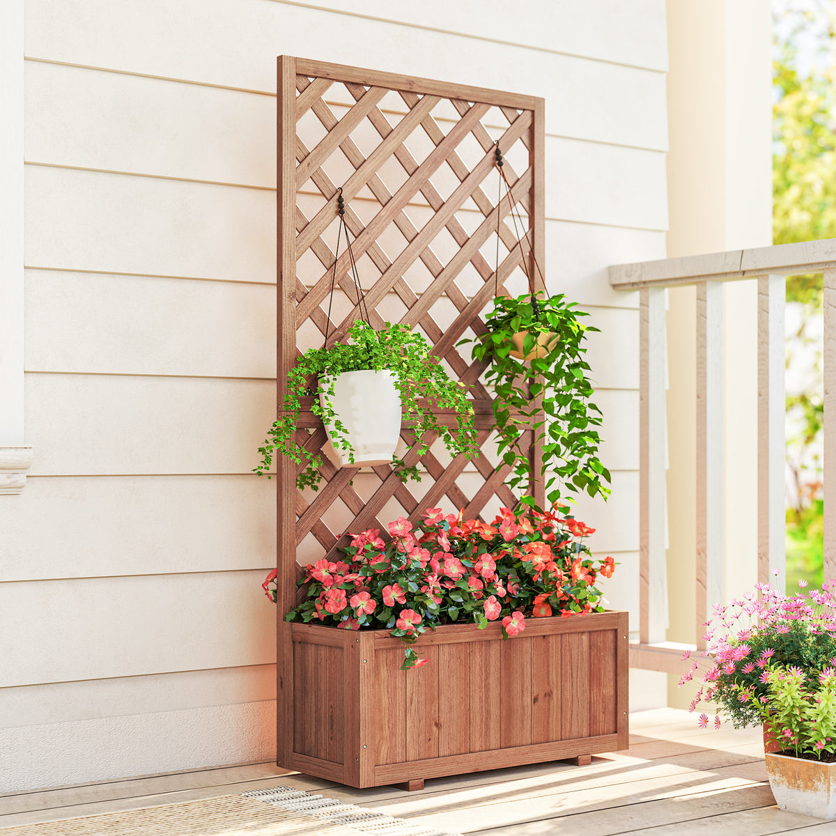 Wooden Raised Garden Bed