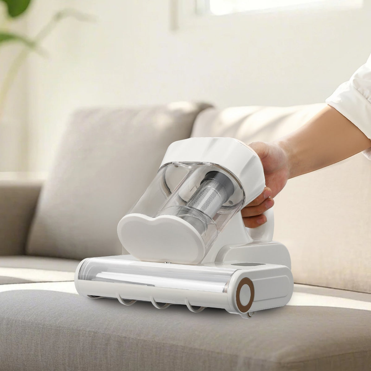 Mattress Vacuum Cleaner 550W with HEPA Filter & Heating