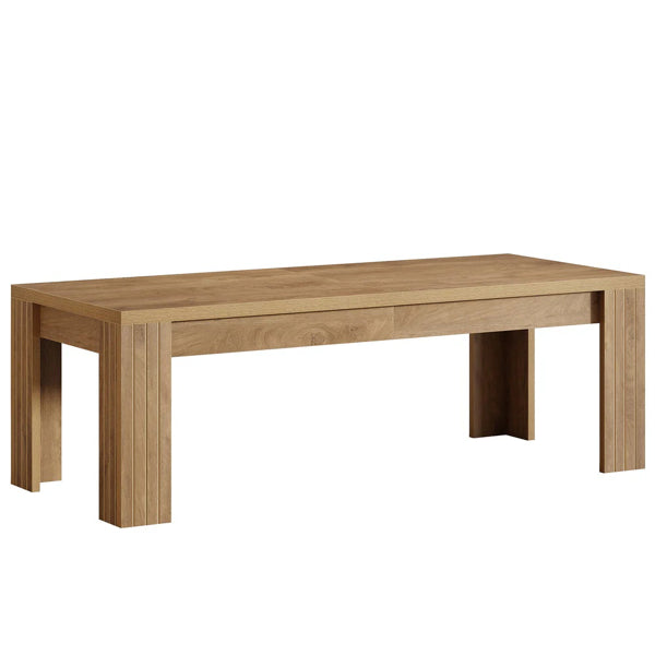 Industrial Wood Top Computer Desk with Metal Frame